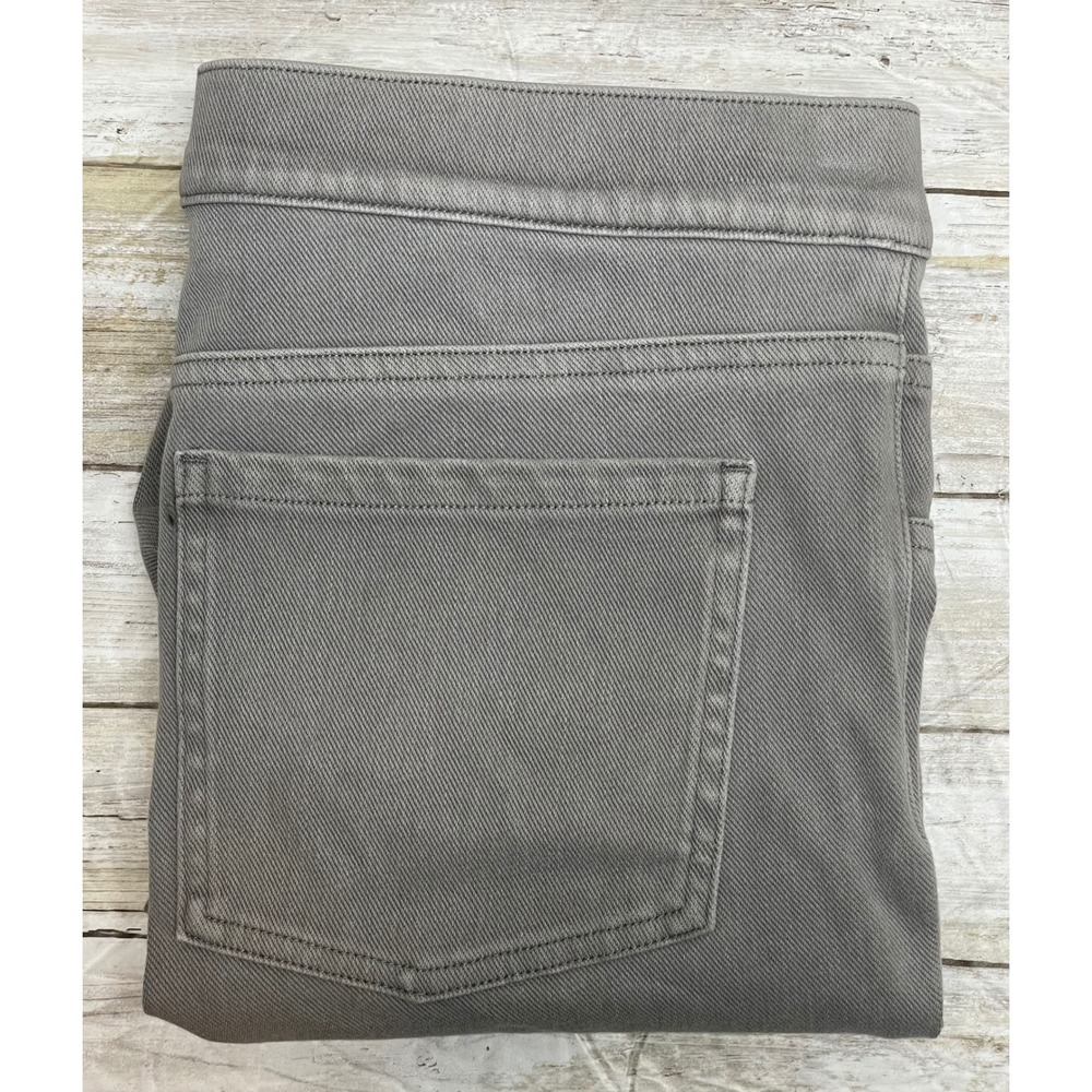 SPANX by Sara Blakely Gray denim High Waisted Skinny Pants Womens large ankle